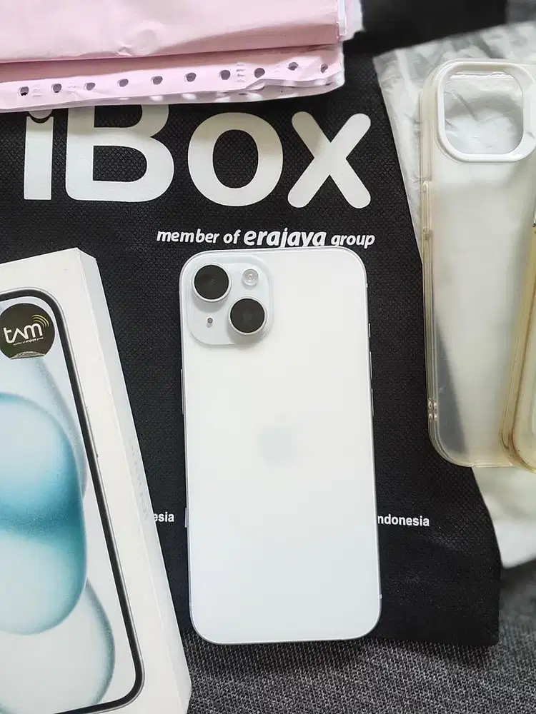 iPhone 15 ex ibox PA/A 128gb fullset mulus