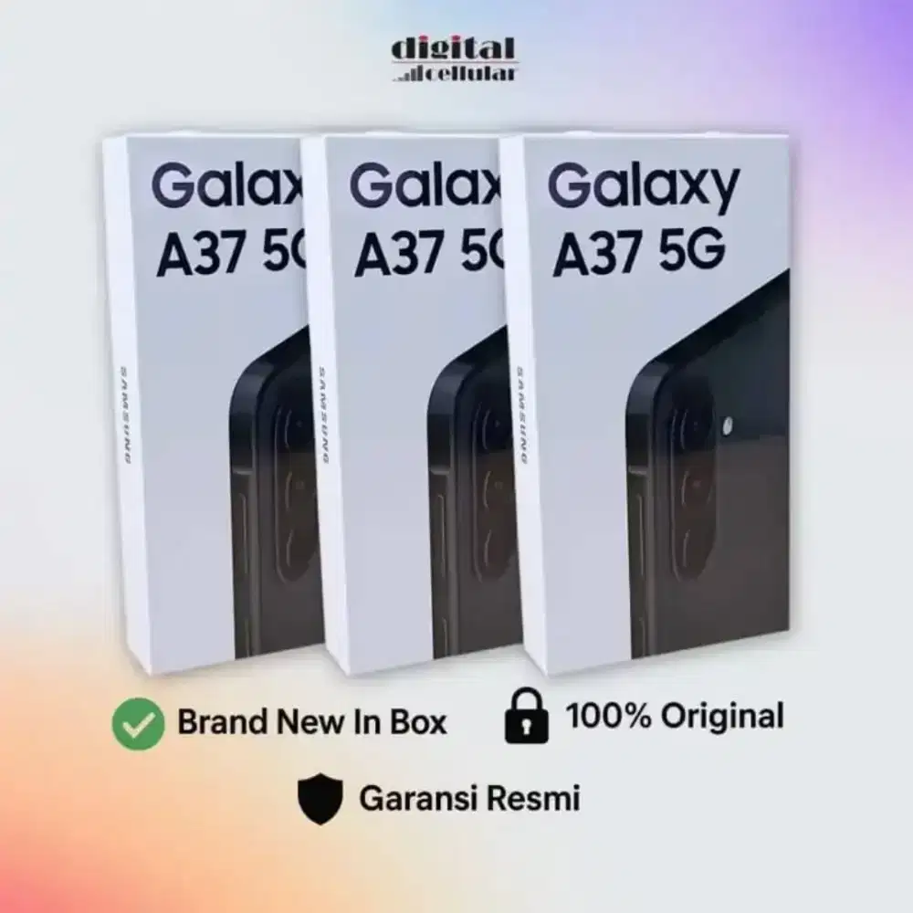 SAMSUNG A37 5g 8/256 segel box garansi resmi