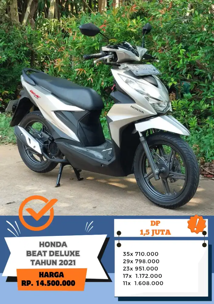 HONDA BEAT DELUXE TAHUN 2021