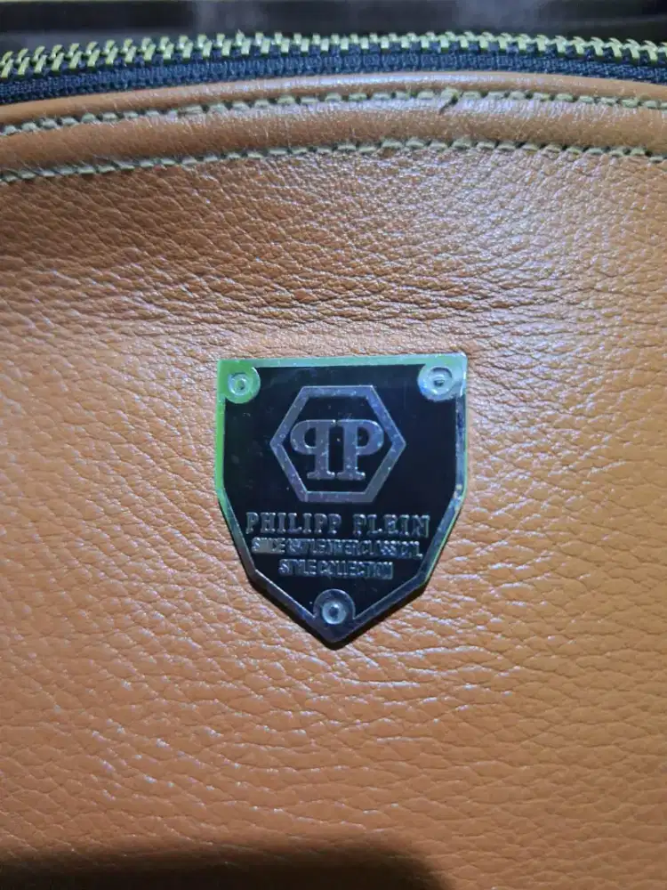 Waist Bag Phillipe Plein kulit asli