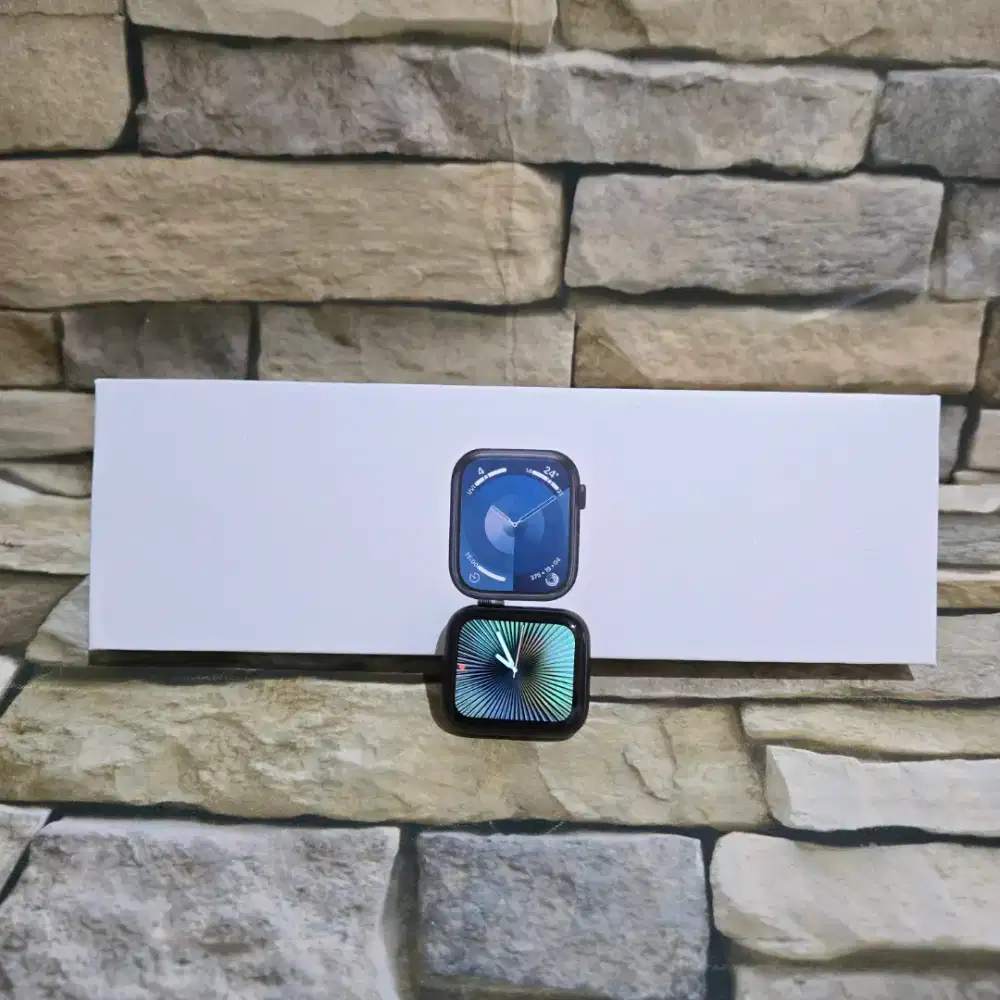 Apple Watch Series 6 (GPS Cellular) 40mm Black BH 100% Fullset Segel
