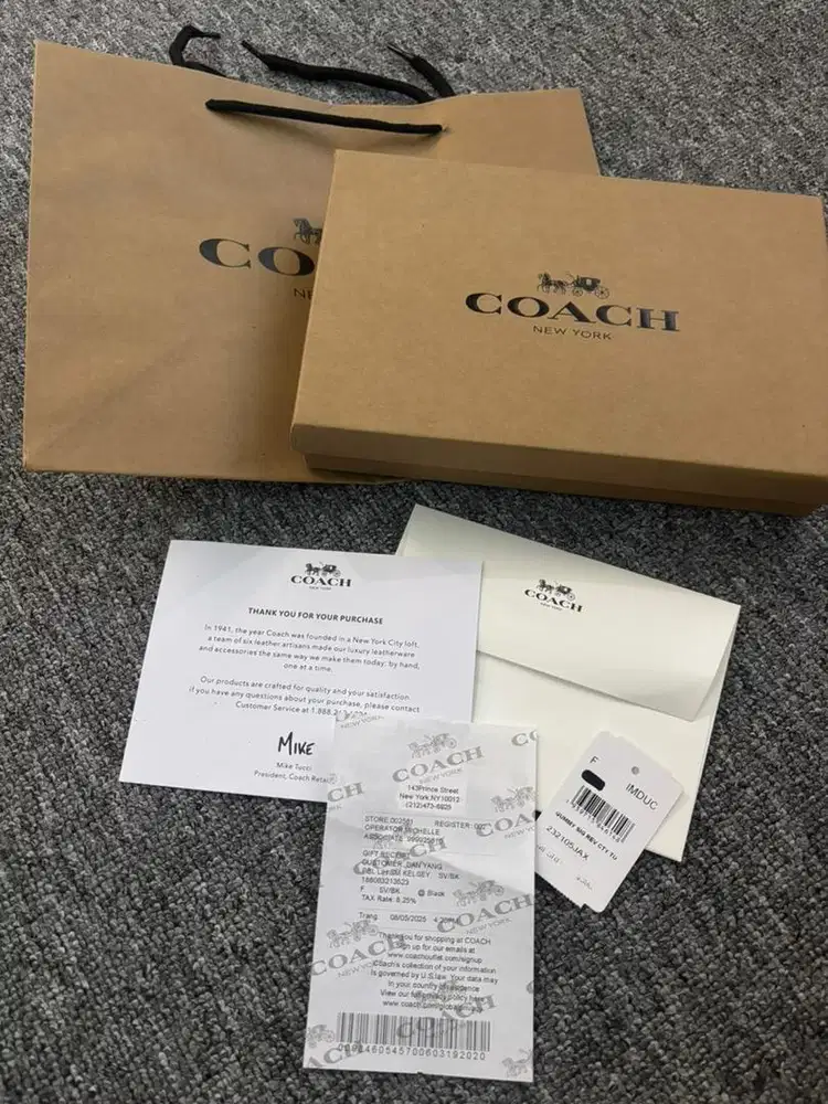 Dompet coach 100% original