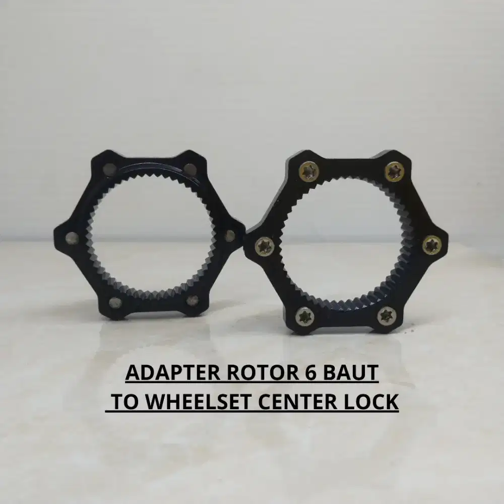 ADAPTER ROTOR 6 BAUT TO WHEELSET CENTER LOCK