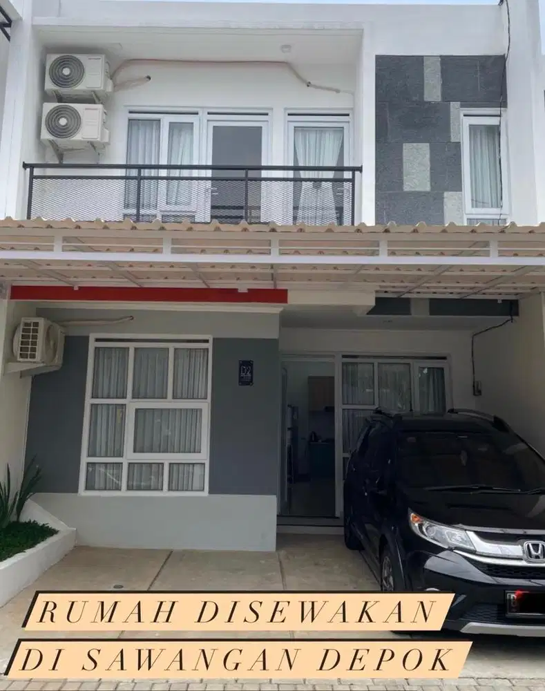 Disewakan Rumah Semi Furnished di Sawangan Depok