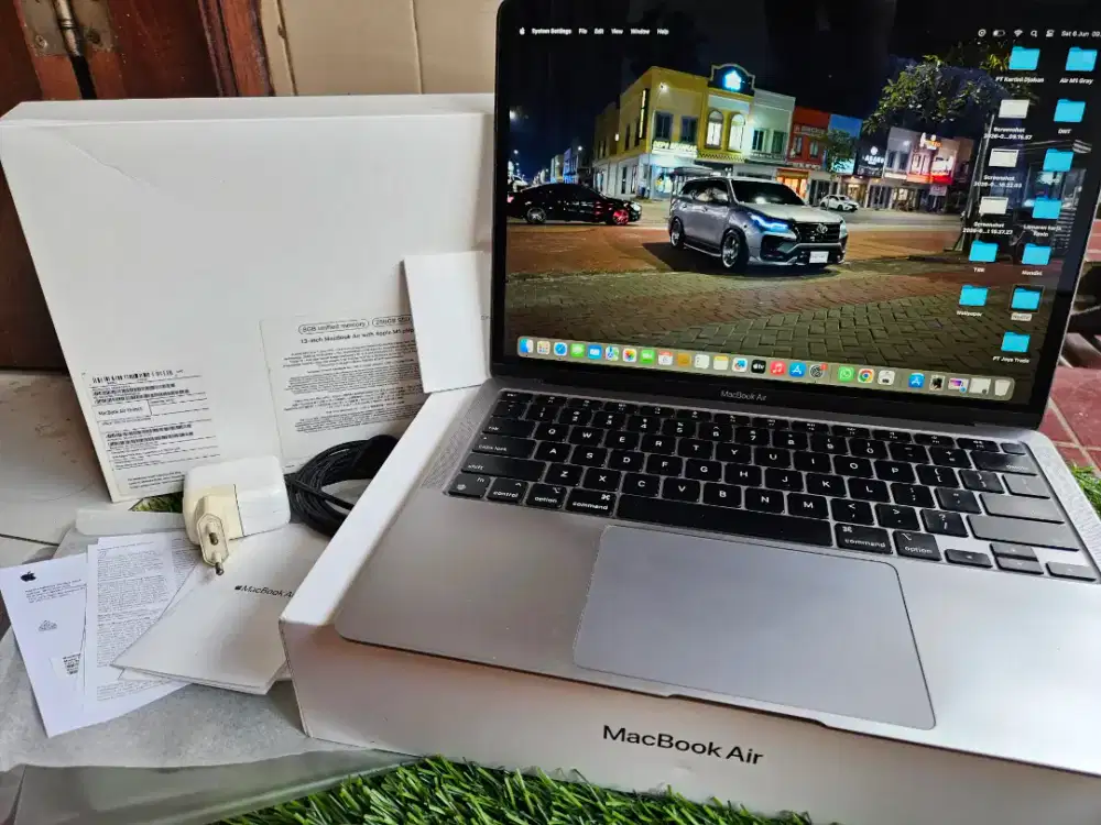 Macbook Air M1 8/256GB Fullset