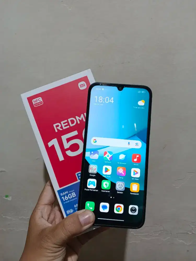 Redmi 15c 8/256 fullset ori mulus
