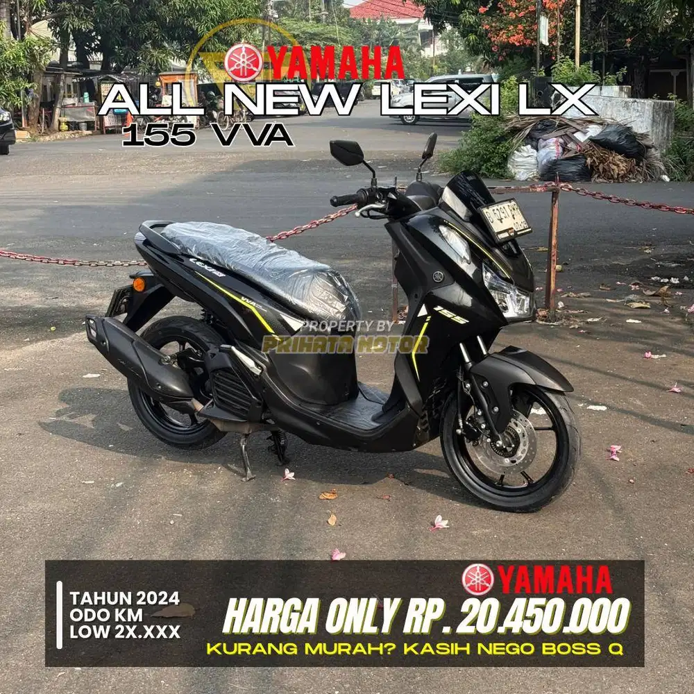 CREDIT DP MULAI 2.4 JUTAA LEXY LX 155 VVA 2024 !!!