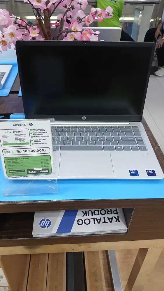 HP 14 EP1188TU Intel Core Ultra 5 125H 16GB SSD 512GB 14′′ W11+OH2024