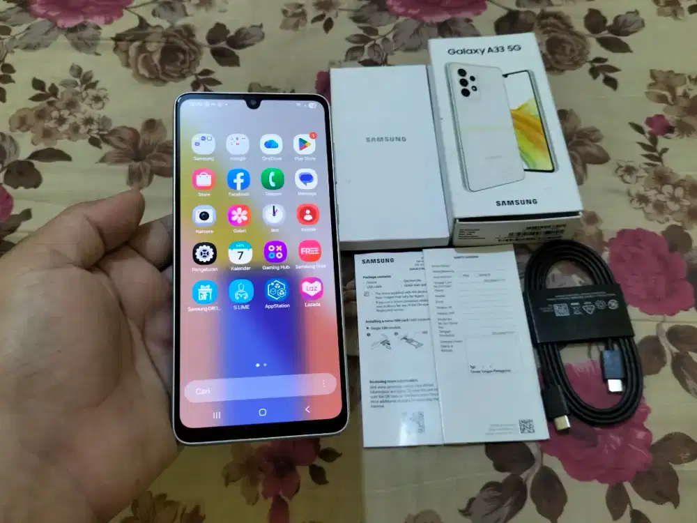 BU SAMSUNG GALAXY A33 5G RAM 8GB  /128GB 5G AMOLED 6,4in 48MP ada NFC