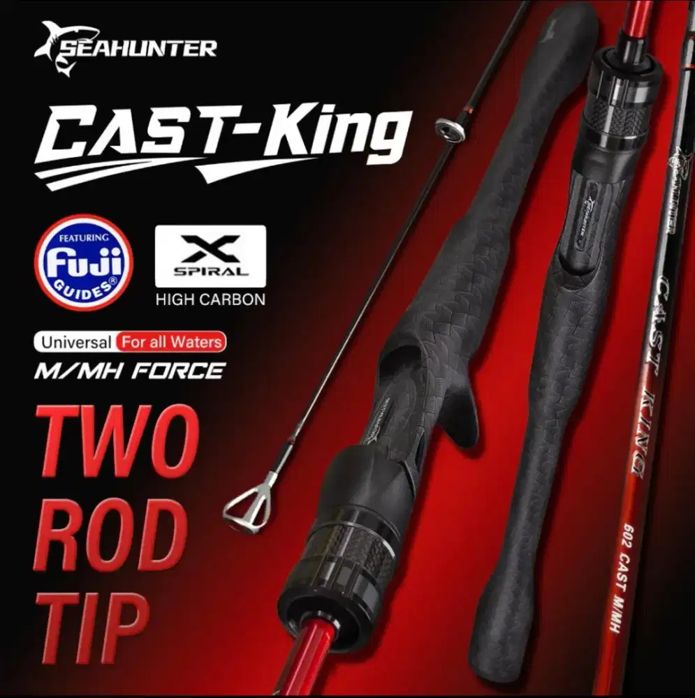 Joran Casting Seahunter Carbon Holo buat Toman