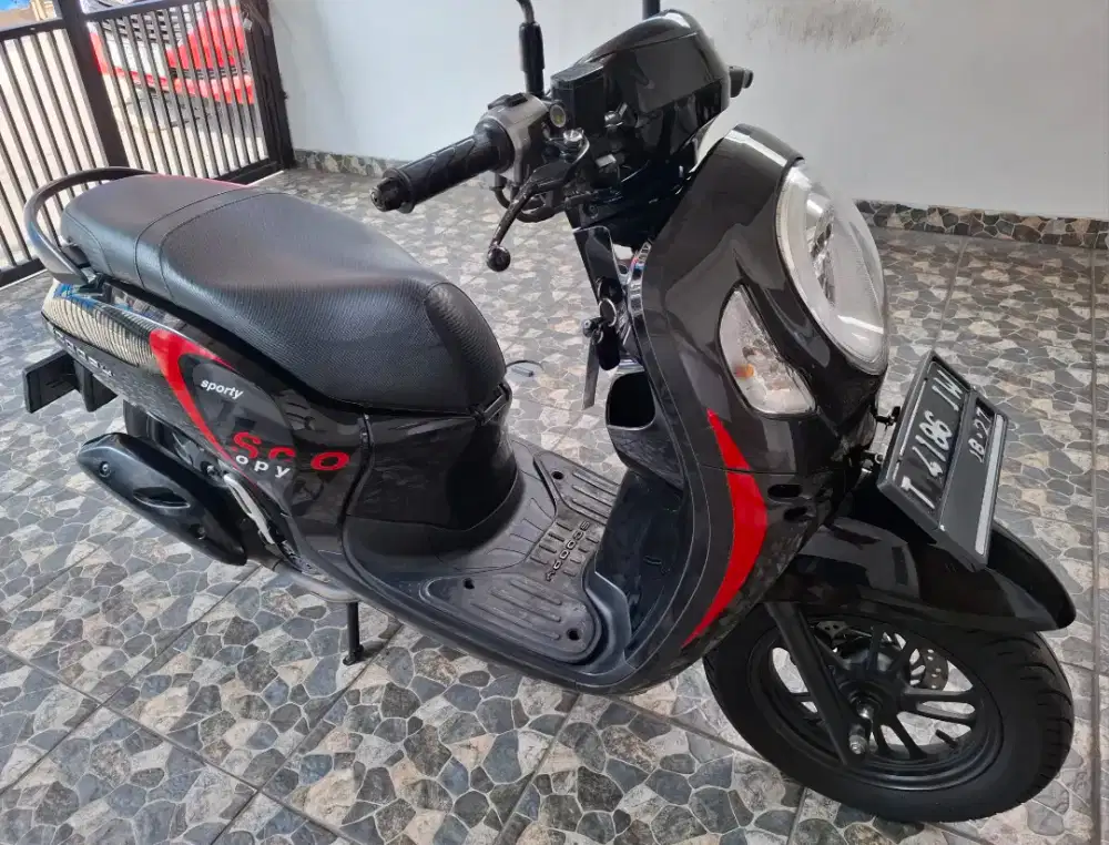 Pajak 8/2026 km40rb, honda scoopy CBS iss 110 LED charger 2022 fullOri