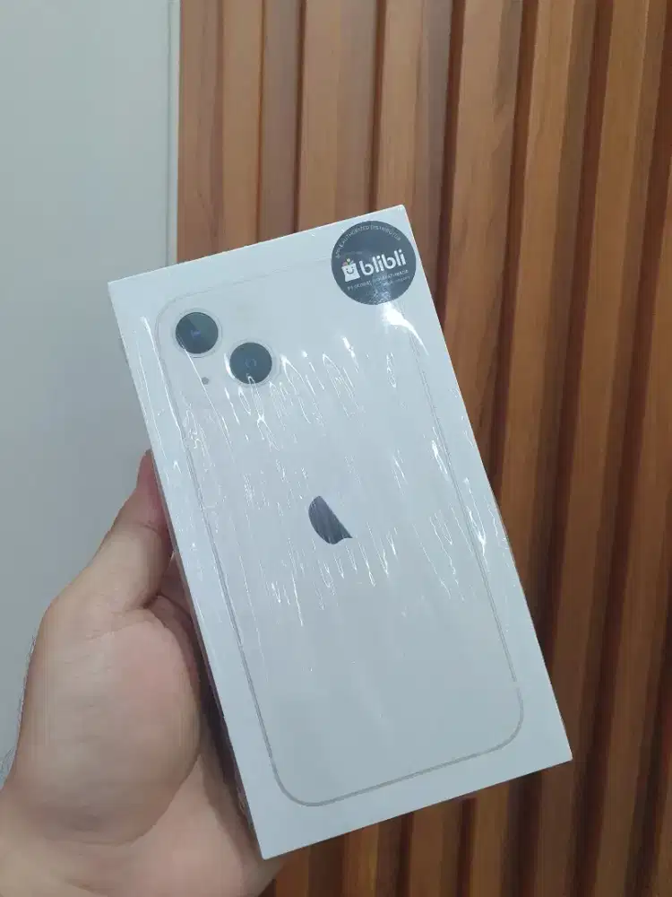 Iphone 13 128gb starlight new resmi ibox