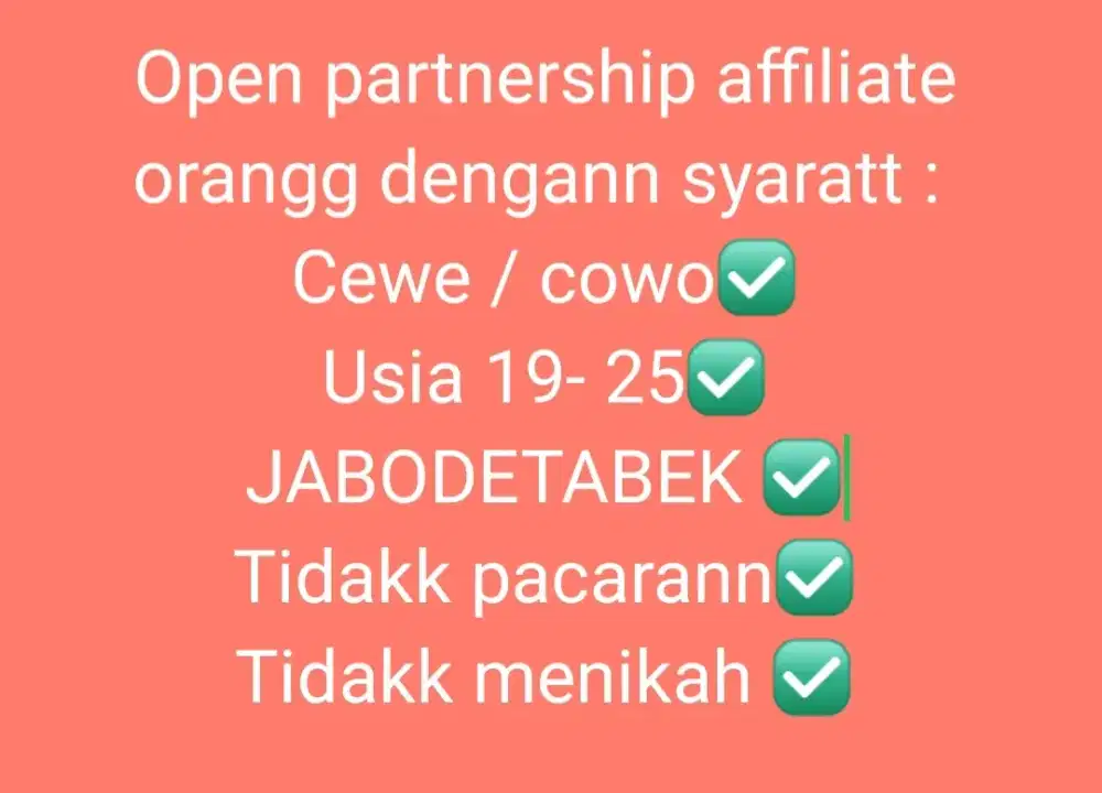 Affiliate Distributor cuan harian