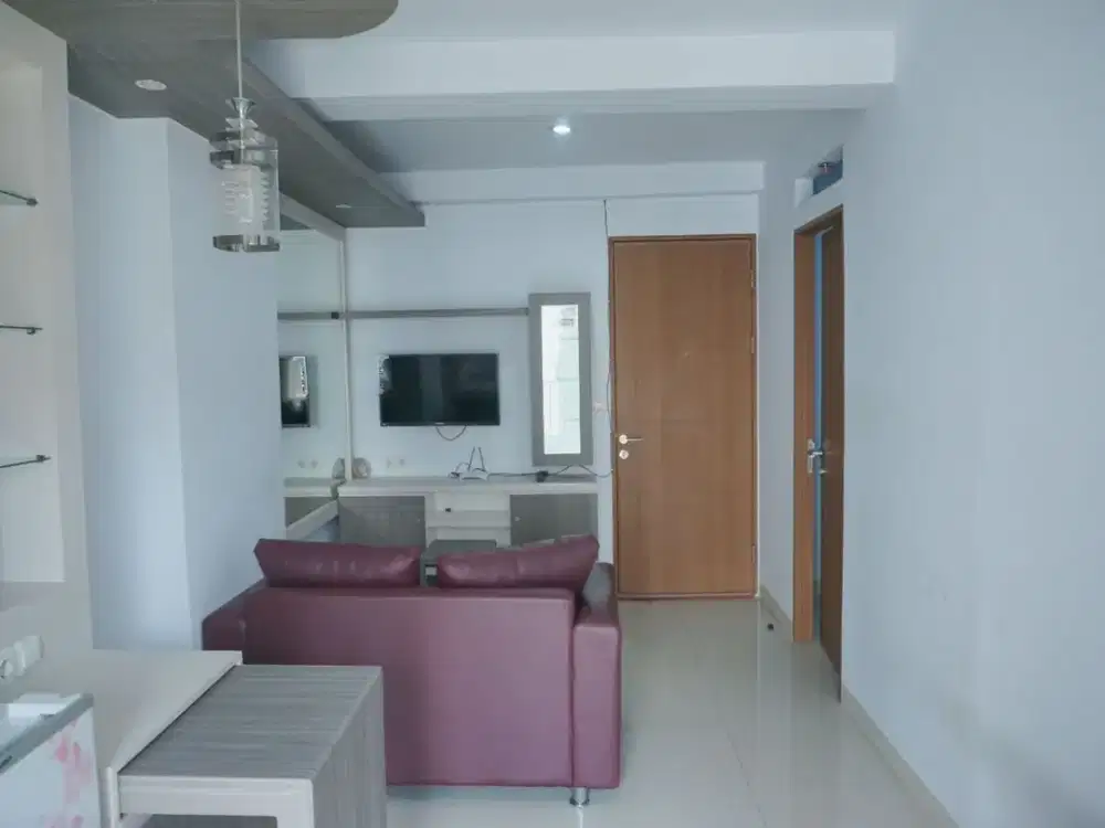 Disewakan Oak Tower B 2BR Full Furnish | View Kolam Renang, Nyaman untuk Keluarga