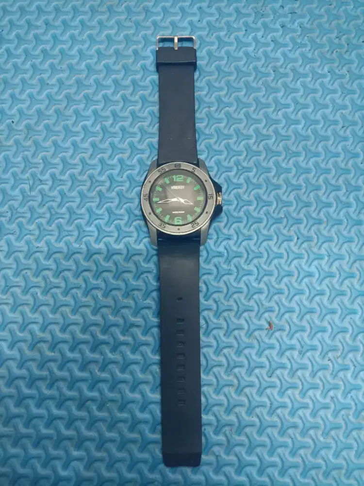 JAM TANGAN VINERGY 8401 GREEN FOREST GREY