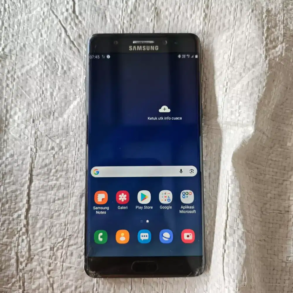 Samsung note fe 4/64gb normal siap pakai