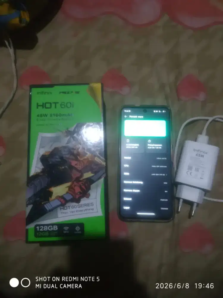Infinix hot 60i ram 6/128