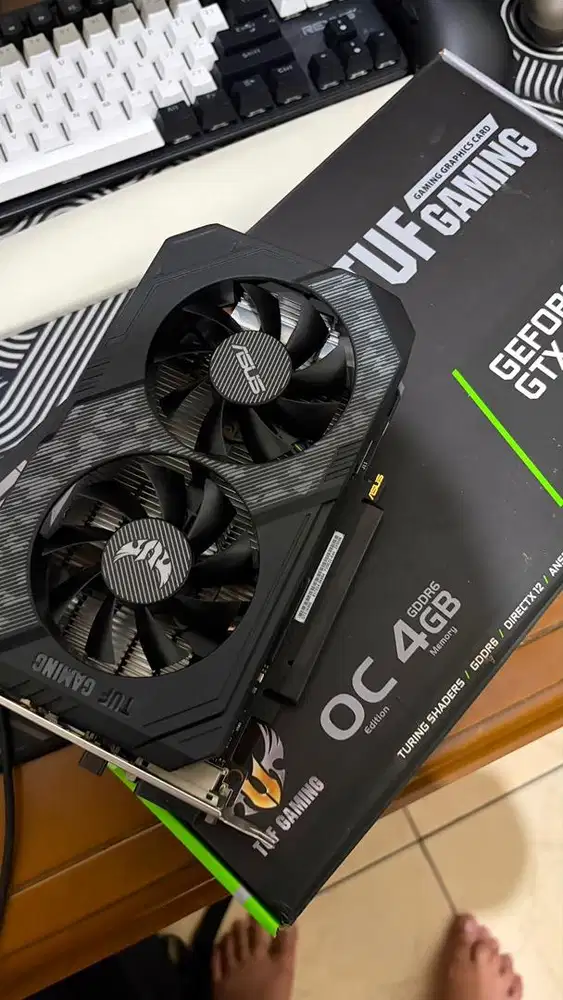 VGA Asus TUF Gaming Geforce 1650 Super 8GB OC Bekas