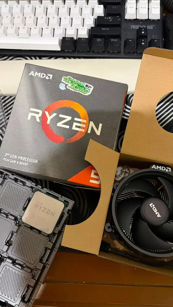 Prosesor AMD Ryzen 5 3600 Gen 3 PCIe Gen 4 Ready Bekas