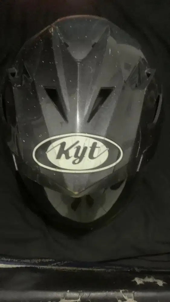 Helm Half Face KYT Venom RR Solid Double Visor