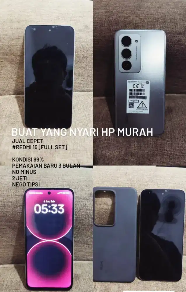 REDMI 15 FULLSET