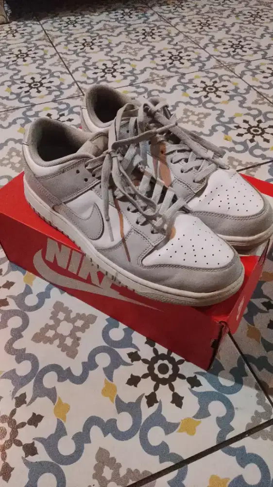 NIKE DUNK LOW GREY FOG