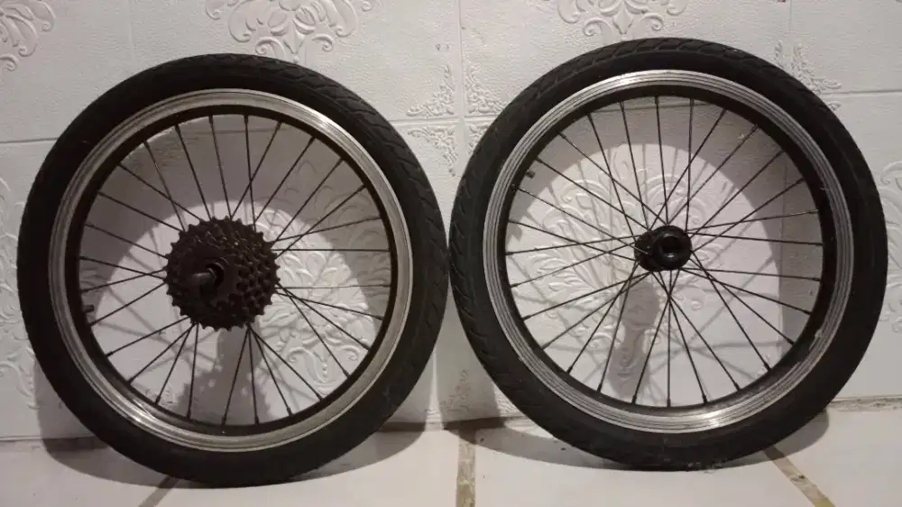 Wheelset Rims Velg Veleg Pelek Sepeda