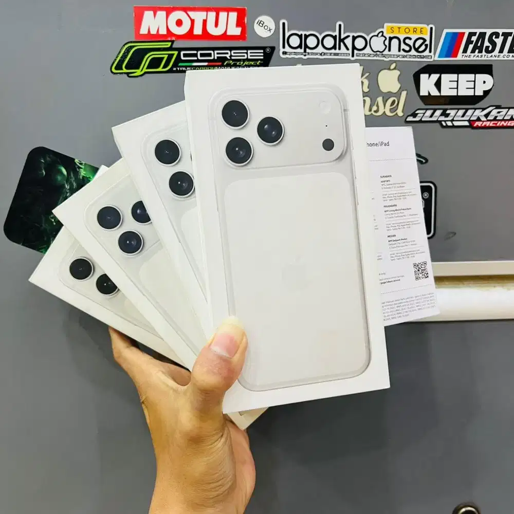 iphone 17 promax resmi ibox pa/a new segel garansi 1th