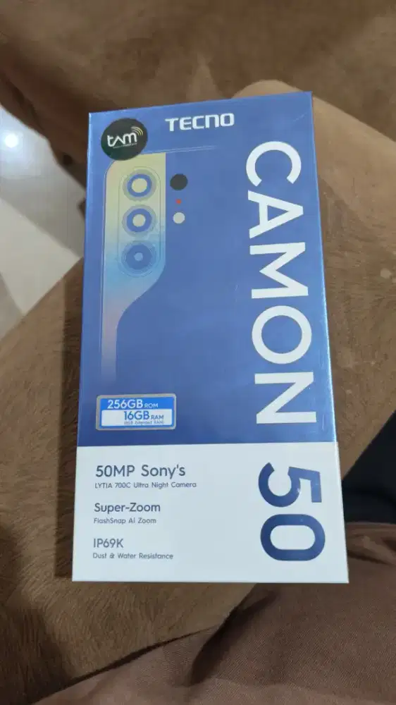 Handphone Tecno Camon 50, RAM 8+8/ 256 GB