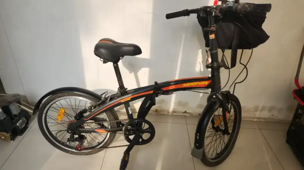 sepeda lipat morison jarang dipakai