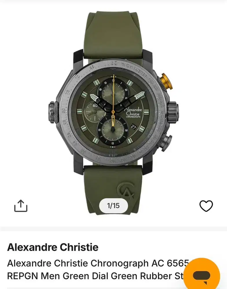 Alexandre Christie Chronograph AC 6565 MCREPGN