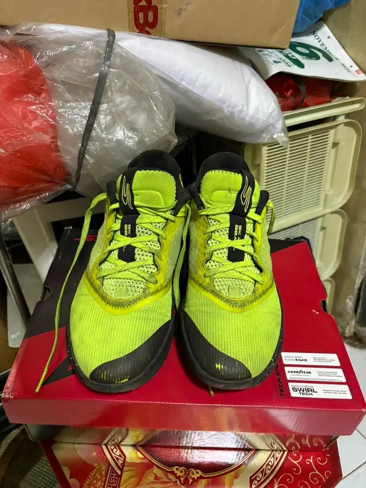 Wts sepatu skechers skx float ijo size 43,5 with box Ori skechers