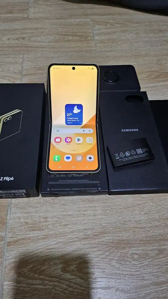 samsung z flip 6 sein resmi