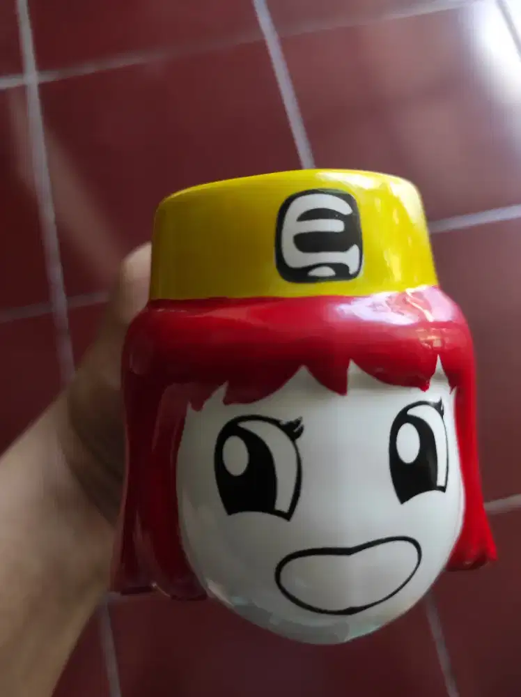 Mug cangkir gelas Hoka Hoka bento lawas jadul