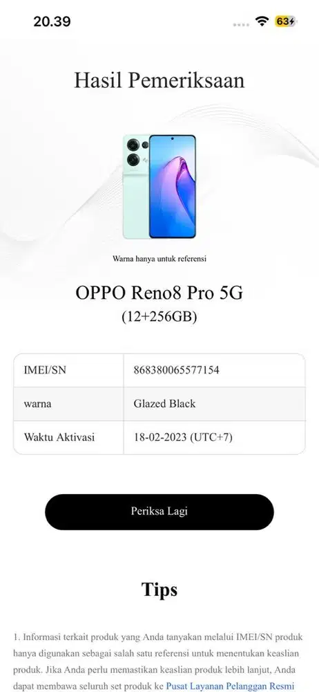 Oppo reno 8 pro 5g 12+12/256