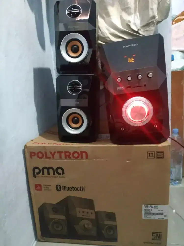 Polytron speaker karaoke bluetooth PMA 9522
