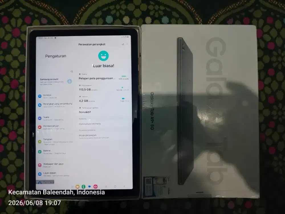 Samsung Galaxy Tab A9+ 5G 8+8/128GB Fullset