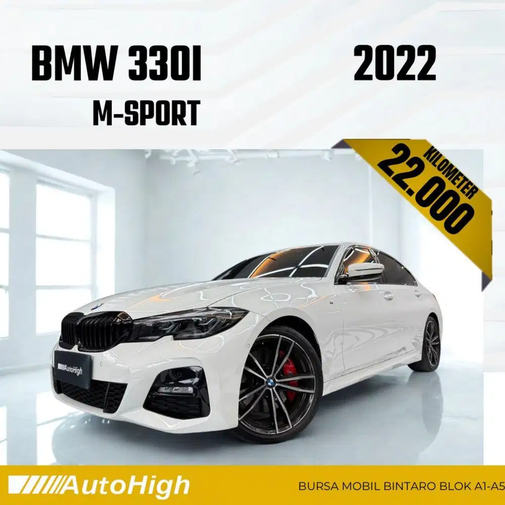DP10% [Km22.000] 330i M-Sport 2022 White Reg 2023 #AUTOHIGH