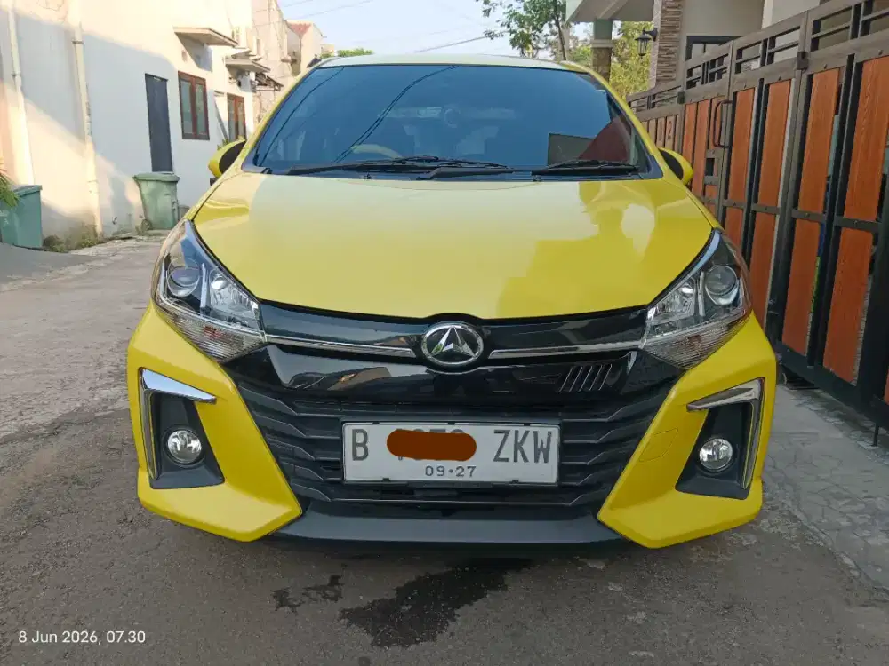 Ayla 1.2 R AT 2022 km rendah