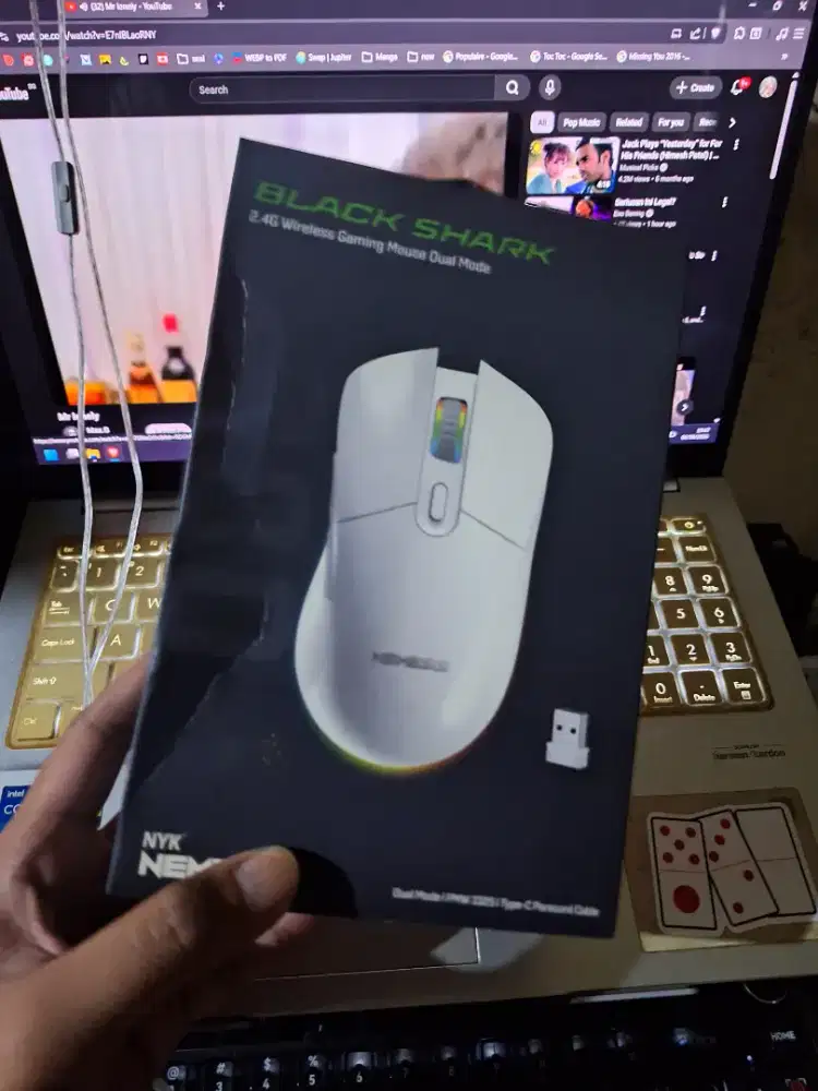 Mouse NYK NEMESIS 80S BLACKSHARK