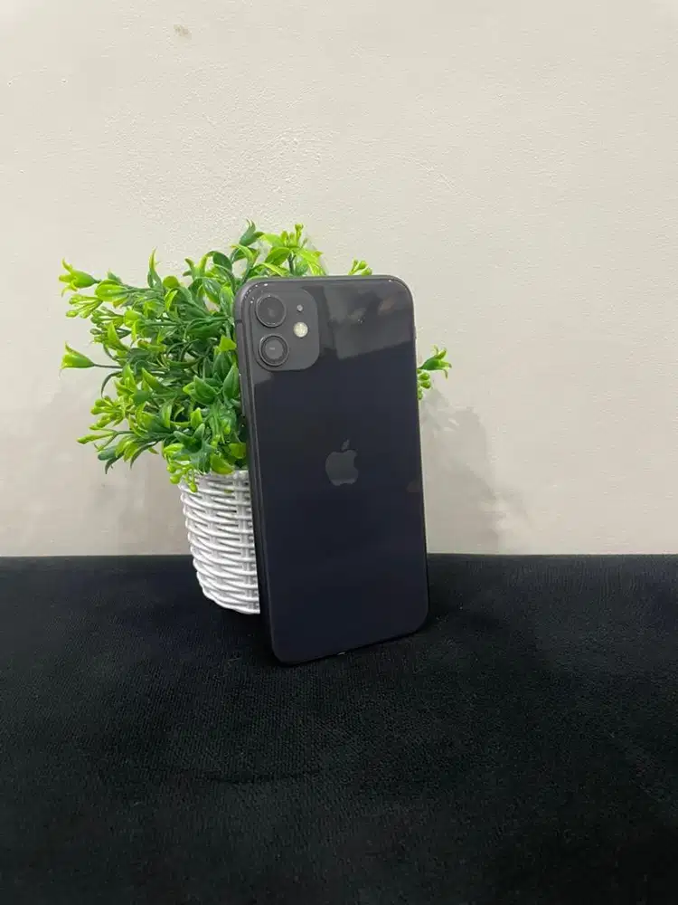 IPhone 11 256GB Black mulus Unit Only BH 100% imei Terdaftar Permanent