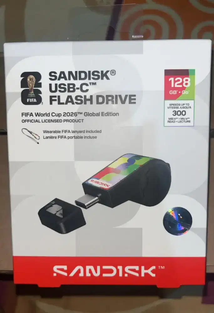 SANDISK USB-C FIFA World Cup 2026 128GB