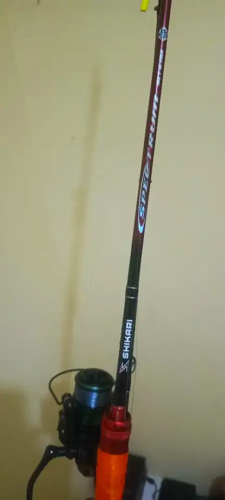 joran sepaket tinggal plung