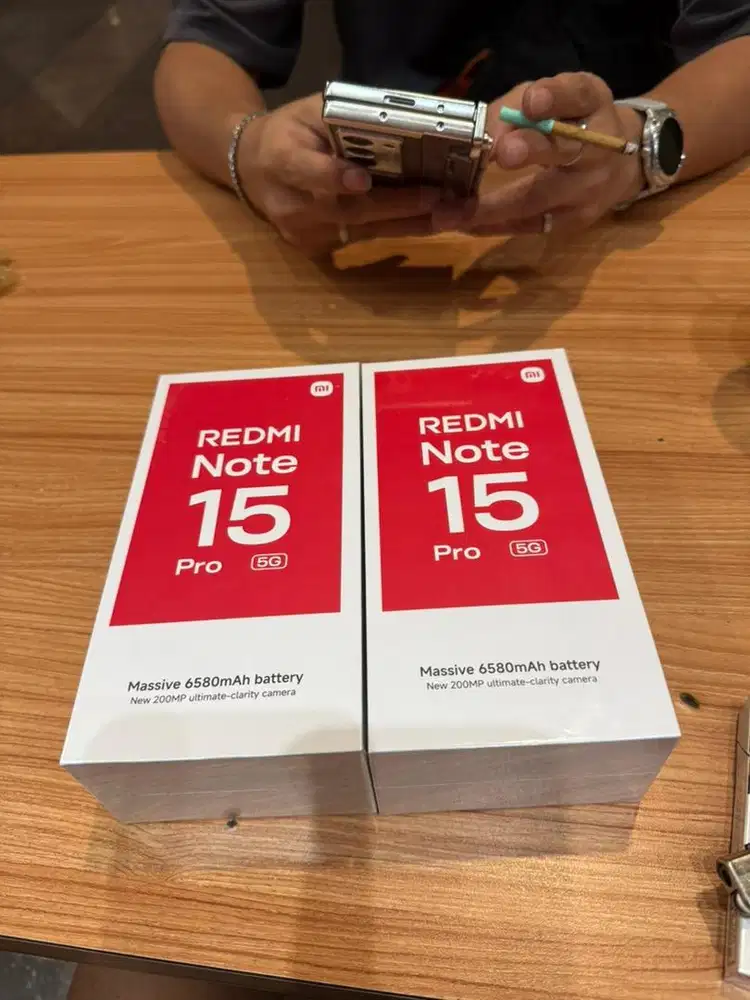 Xiomi note 15 pro 12/512 neww segel ready 2 unitt