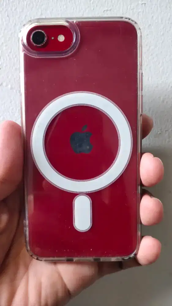 Iphone SE Gen3 64Gb warna merah