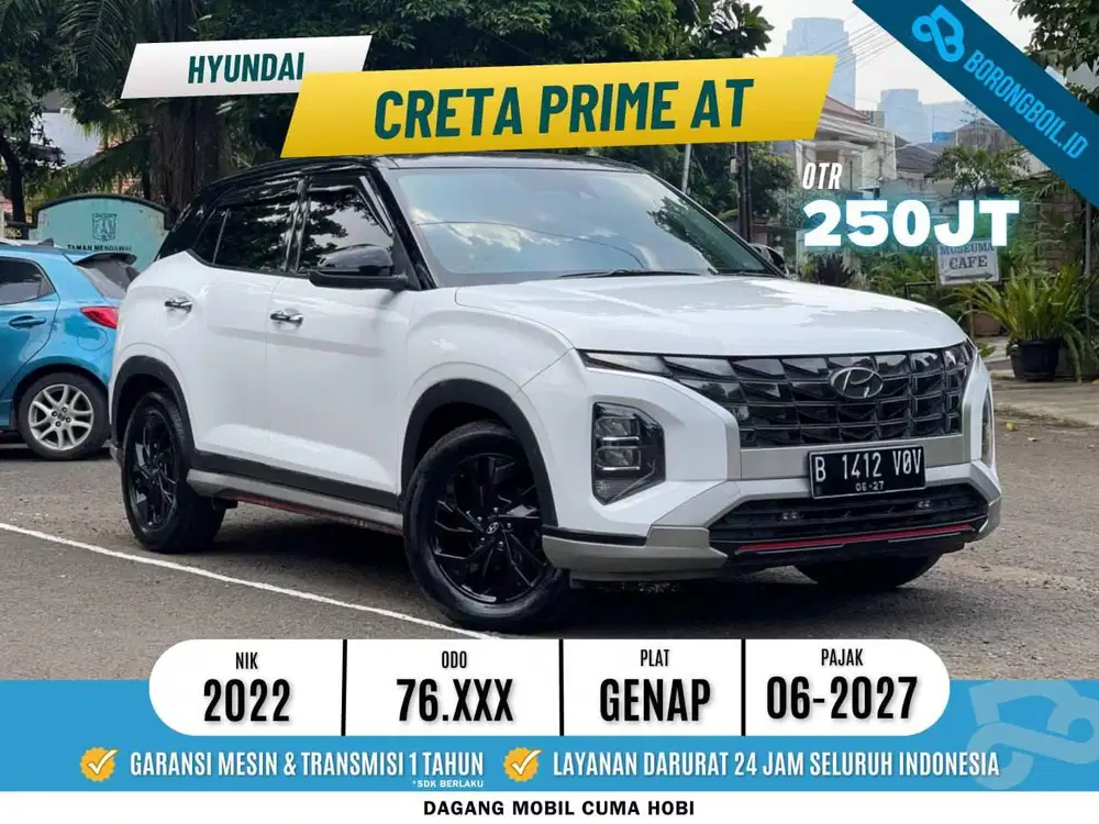 HYUNDAI CRETA PRIME IVT TWO TONE 2022 RECORD
