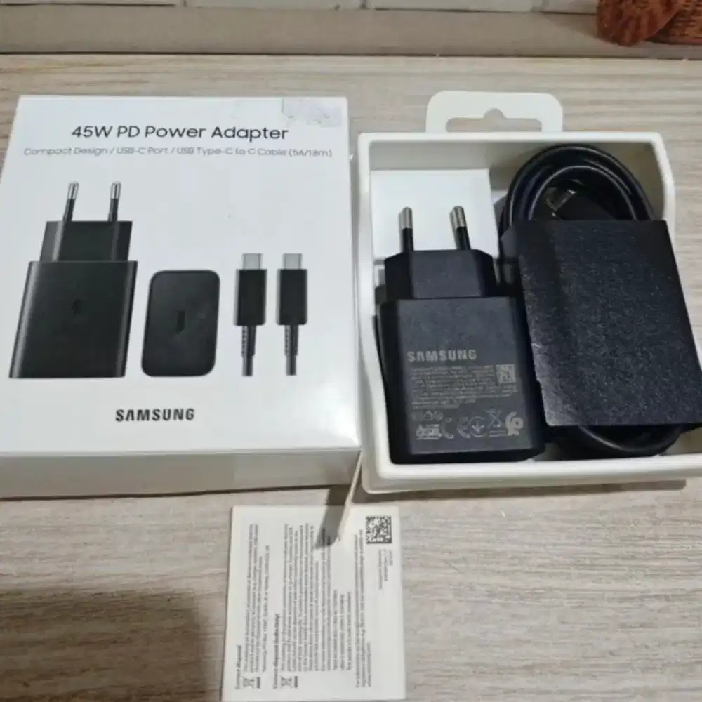 Charger samsung 45w bekas