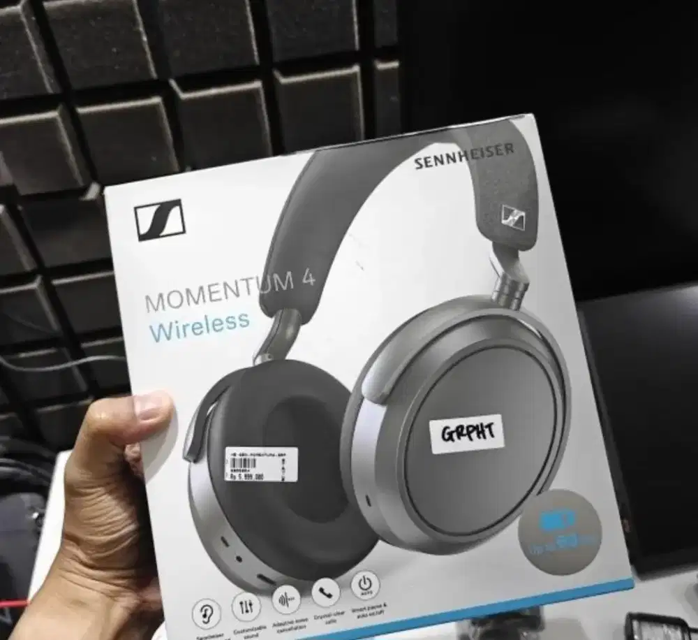 Headphones Headset Sennheiser Momentum4 Wireless - Graphite