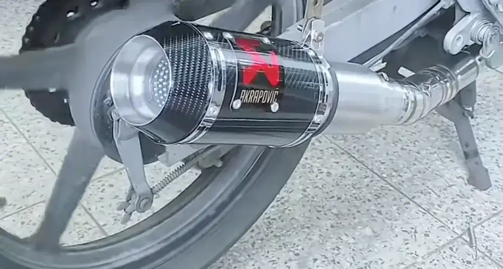 jual knalpot racing akra vixion old+Peddok New