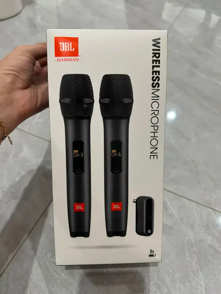JBL wireless microphone 2 mic
